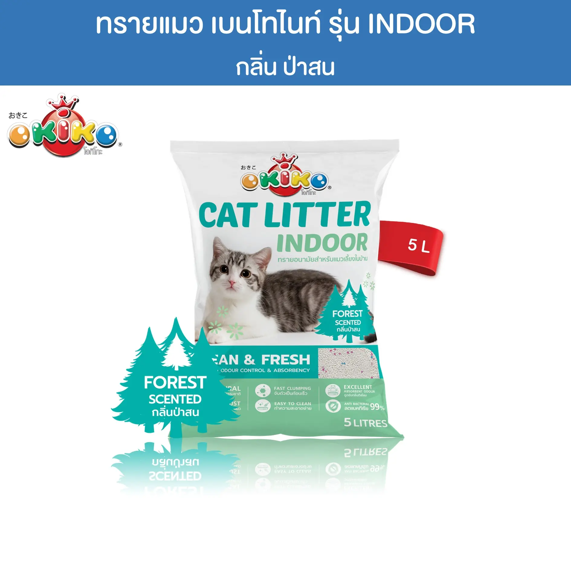 OKIKO ECO INDOOR กลิ่นป่าสน