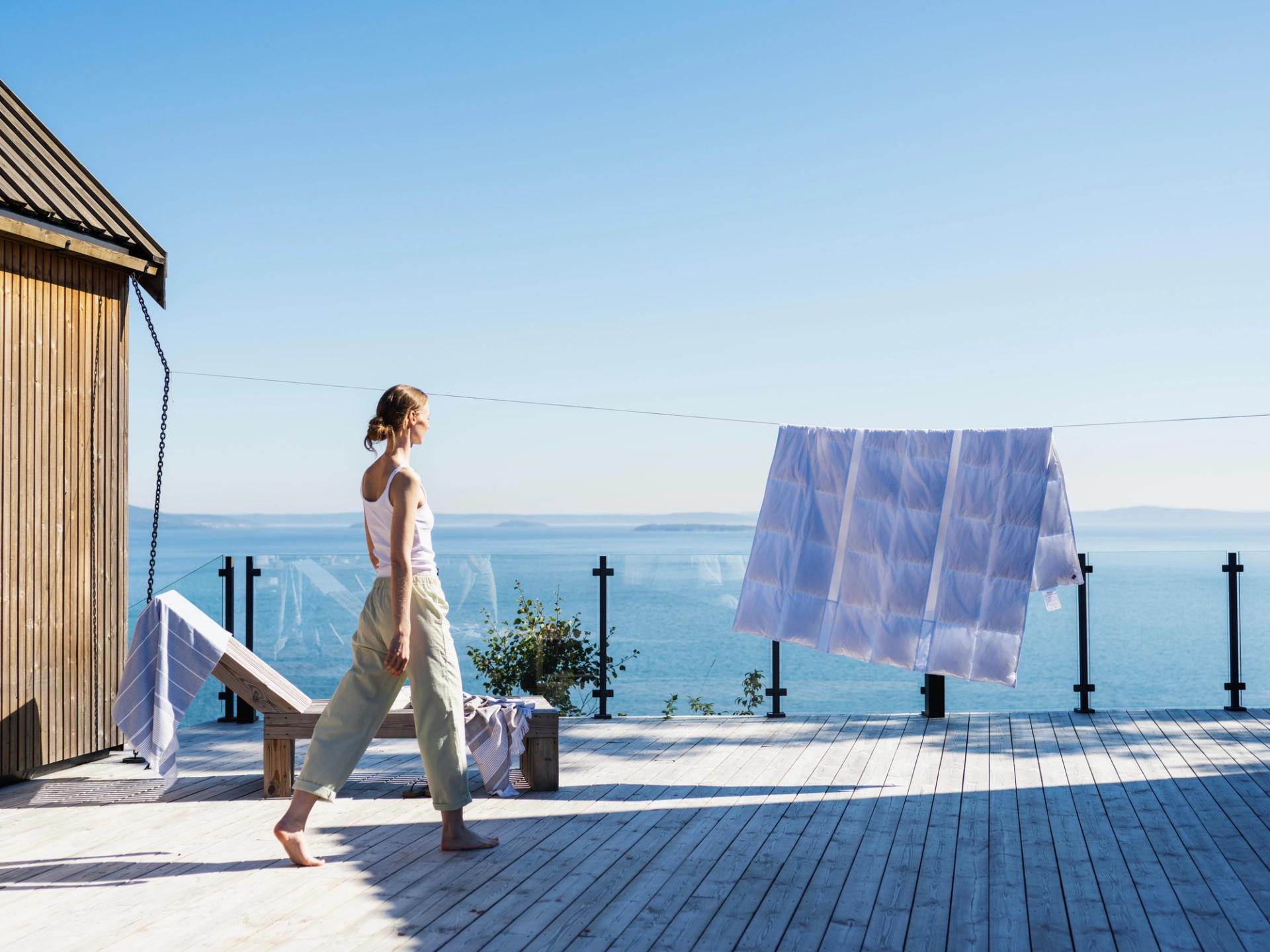 Slik vasker du dynen din