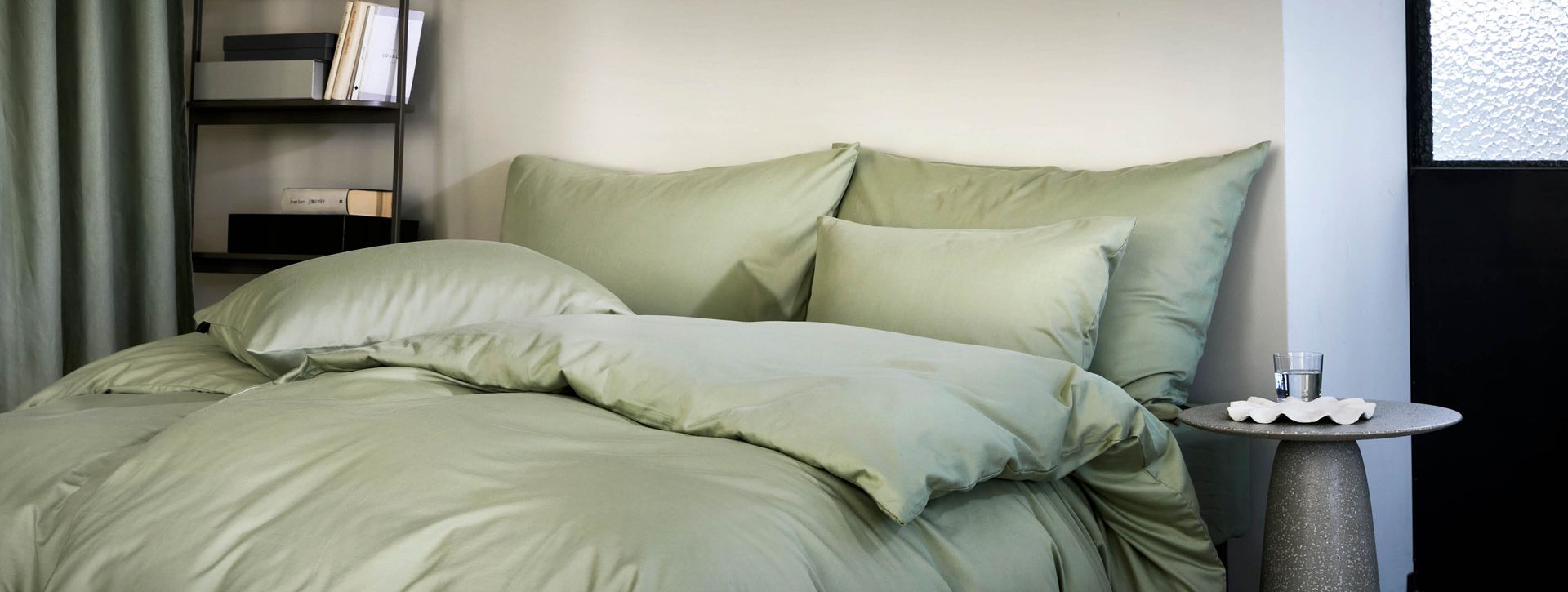 Sängkläder i satin