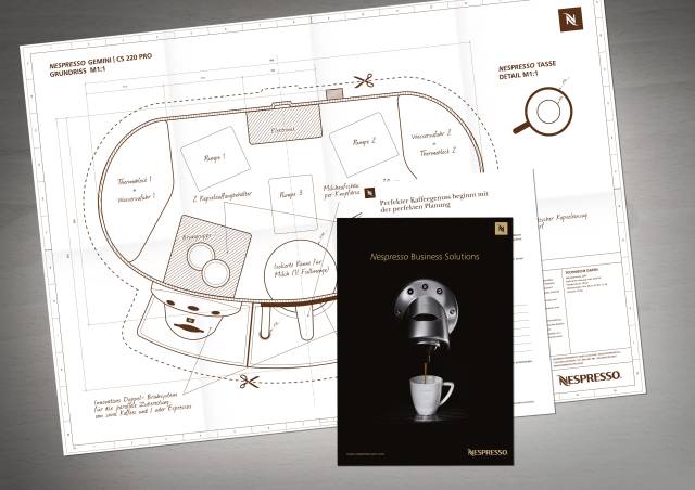 Nespresso Business Solutions Mailing Grundriss