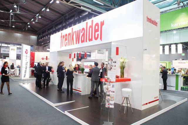 Trenkwalder Messestand Gesamtansicht