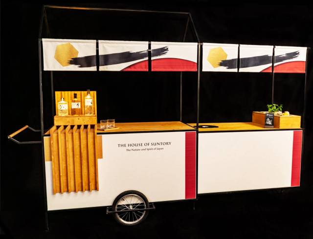 Suntory Mobile Verkostungsstand