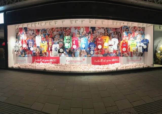 Gerngross Fußball-Trikot Panorama Nacht