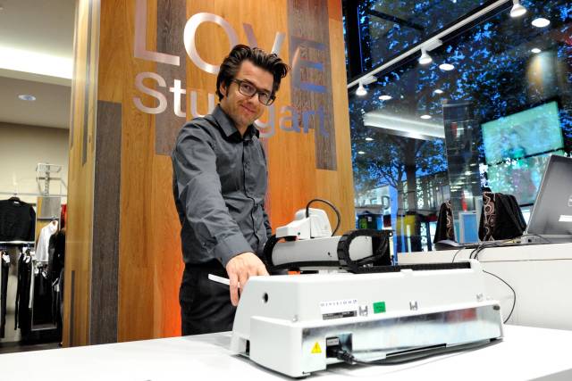 Promotion-Event Spielautomat mit Team