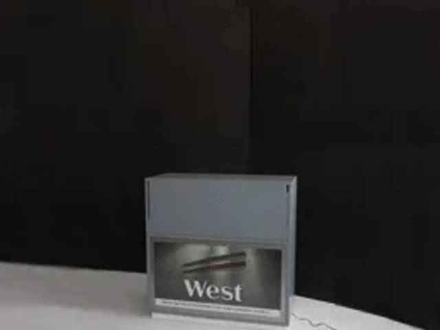 West Zigaretten Leuchtdisplay