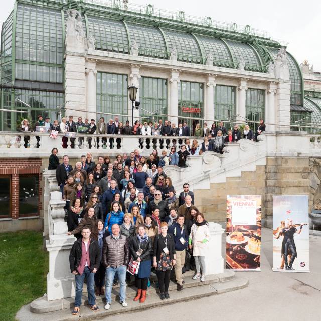 Gruppenphoto Palmenhaus Wien