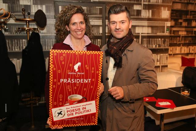 Julius Meinl Präsident Kaffee Promotion