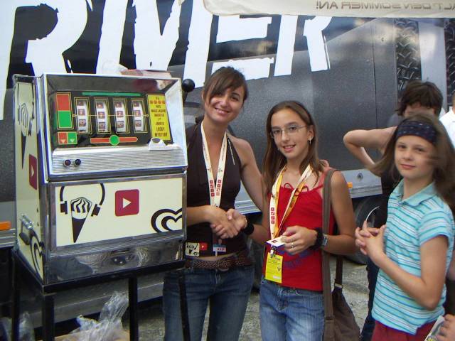 Promotion-Spielautomat Outdoor-Event