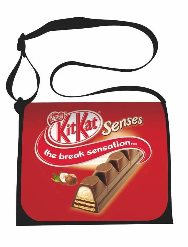 KitKat Senses Umhängetasche Produktdesign