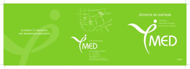 MED Klinik Branding Übersichtsseite