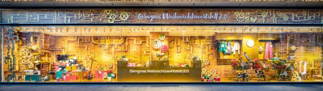 Gerngross Weihnachtswerkstatt 2.0 Panorama