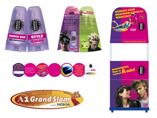 Shockwaves Beachvolleyball Promotiondesign