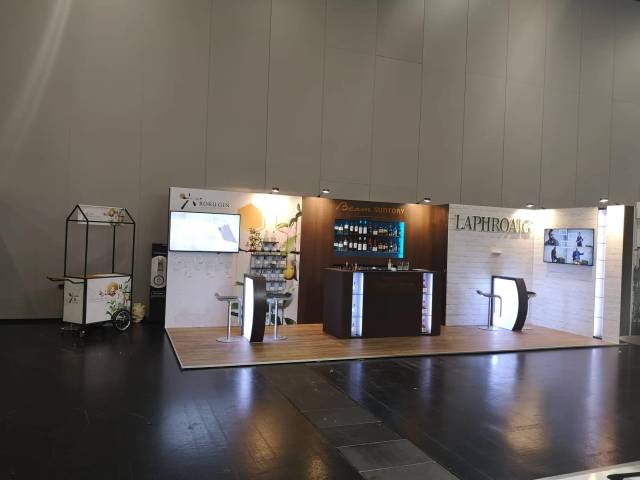 Mehrmarken-Messestand Übersicht