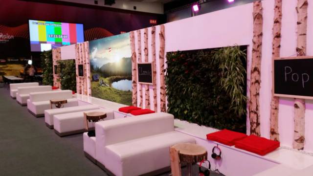 Messebereich Rosa Lounge