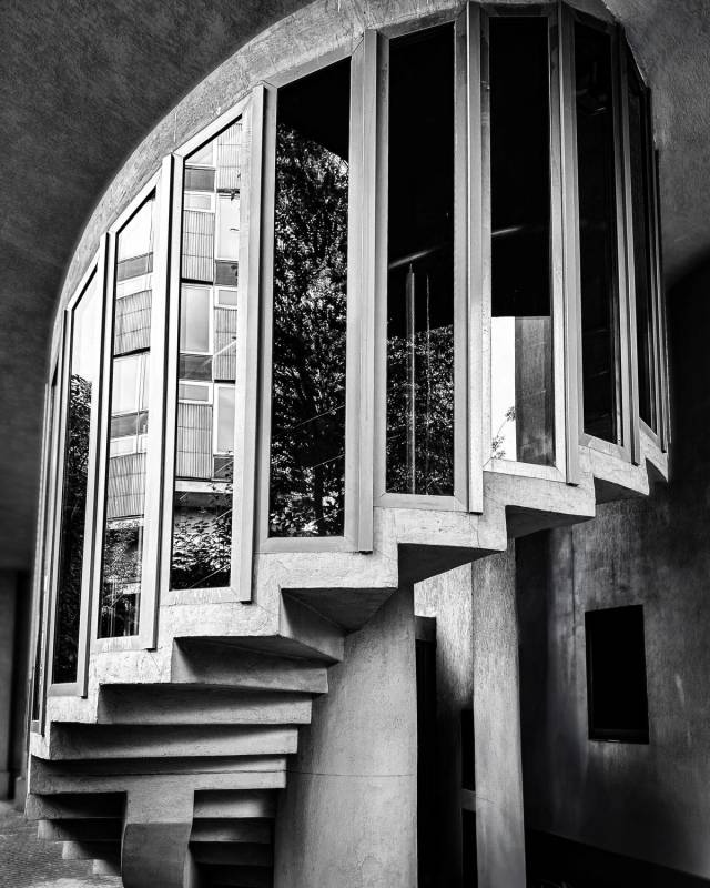Spiral Staircase Facade