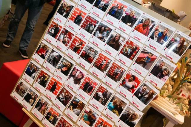 TK Maxx Instagram-Fotowall Ausstellung