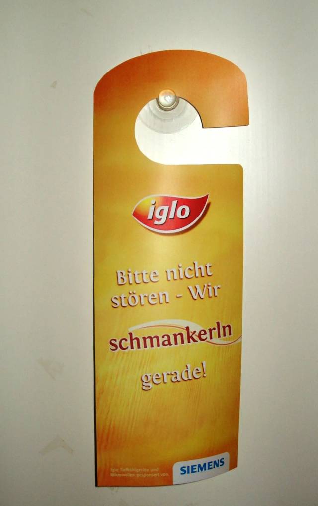 Iglo Sojabohnen Türhänger