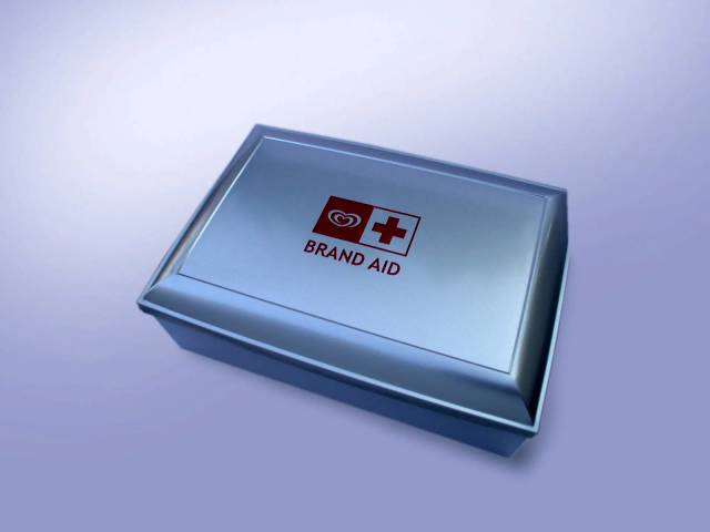 Brand Aid Metall-Geschenkbox Unilever