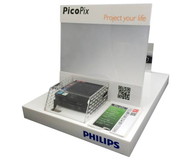 Philips PicoPix Produktdisplay Frontansicht