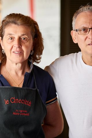 Pasquale & Pieralba Ricciardi, restaurant Le Cinecittà, Grenoble.