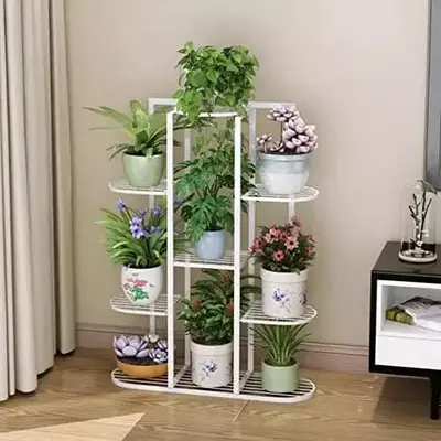 9 pot holder heavy white