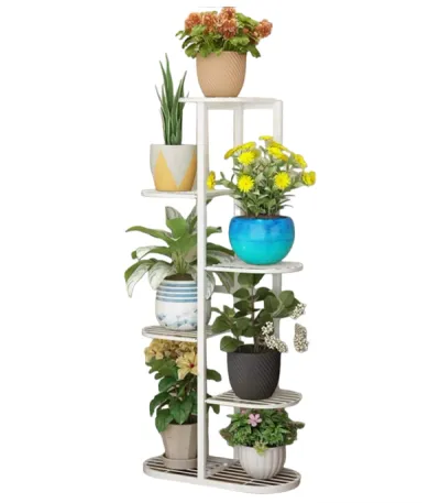 7 pot holder heavy new white
