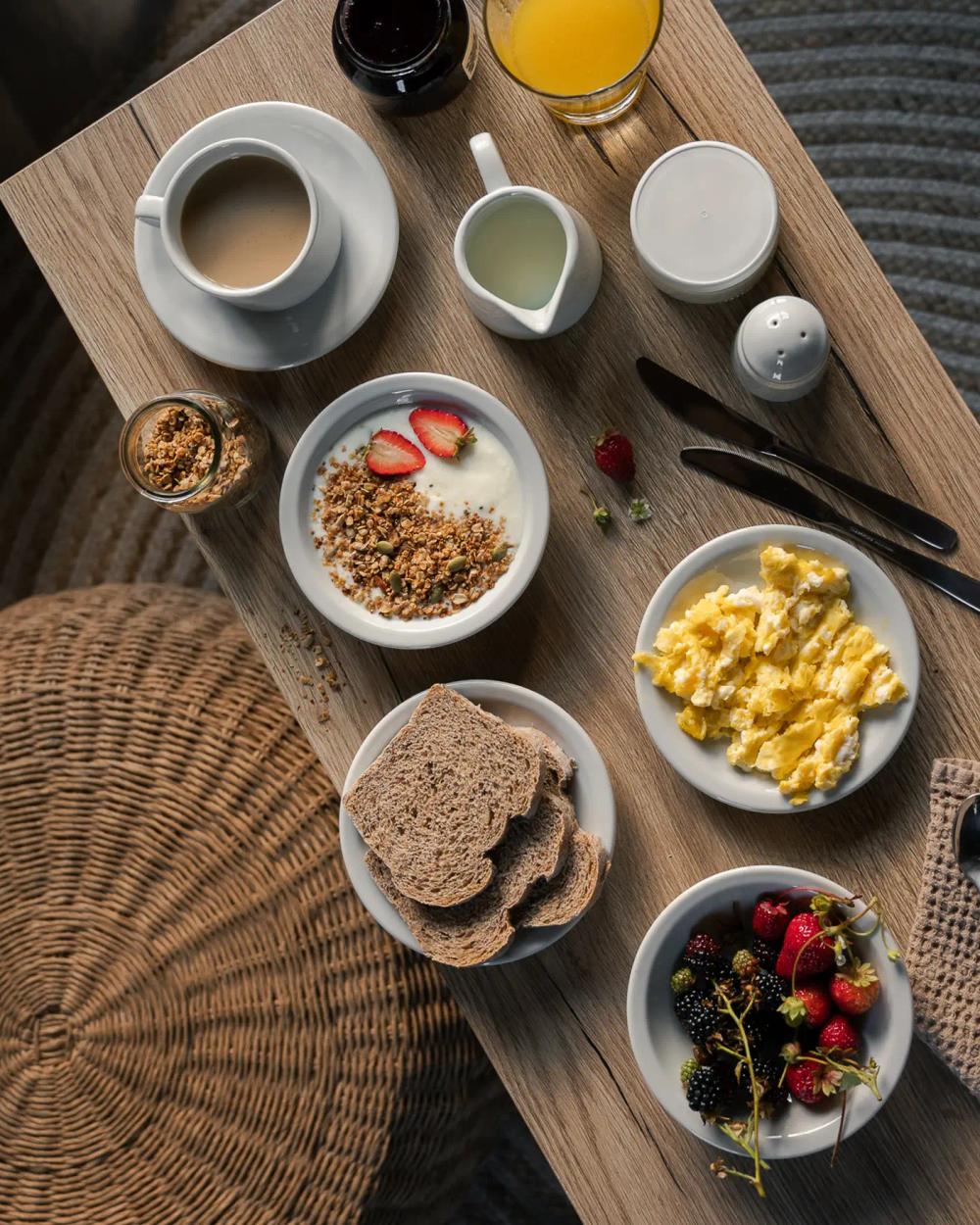 Desayuno en Tiny House