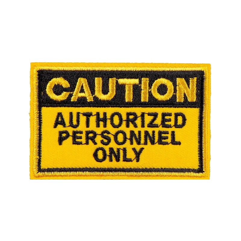 Caution Authorized Personnel O...