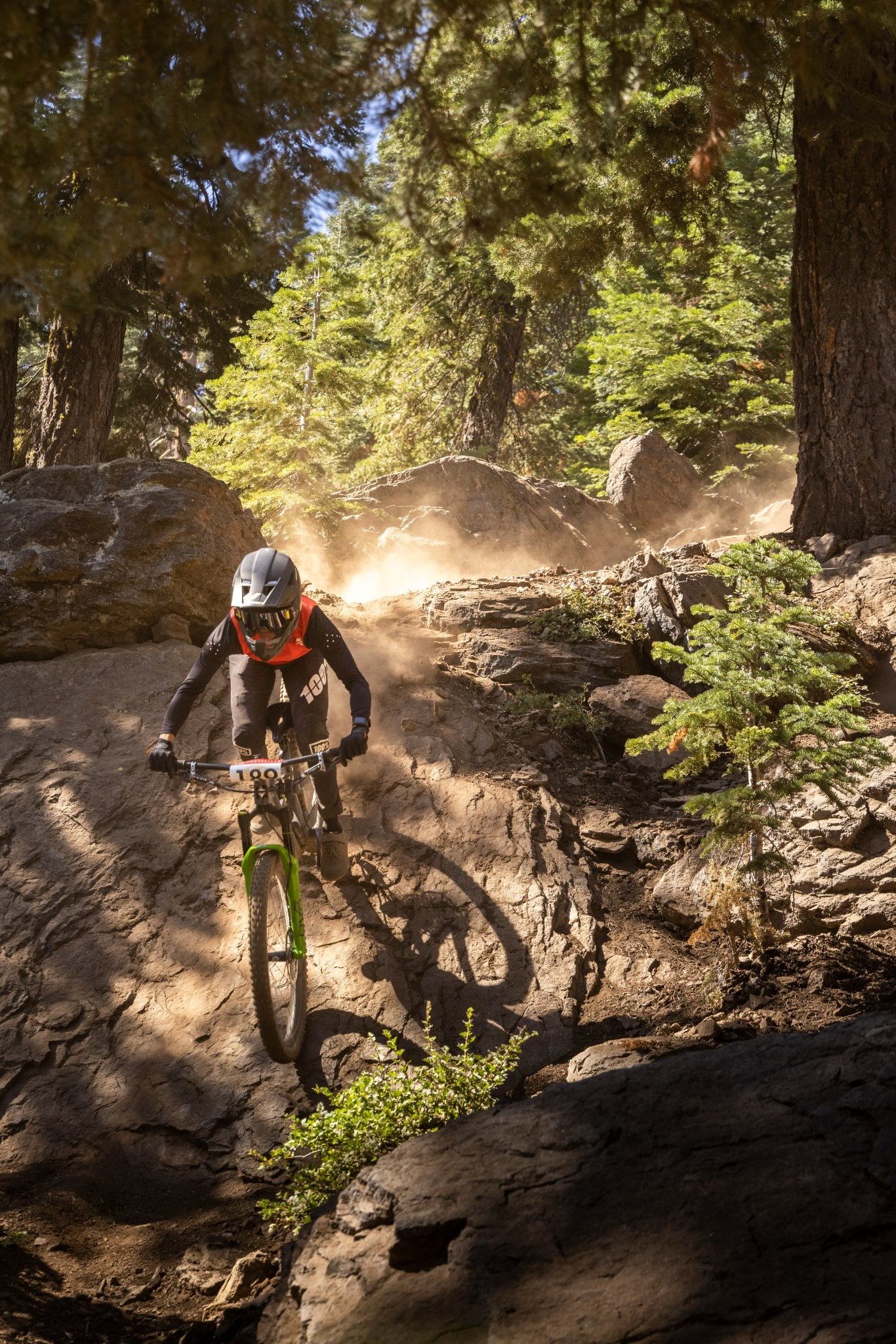 Mountain biking trail in Reno Tahoe