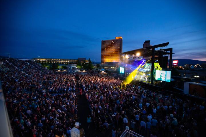 Nugget Event Center for live music in Reno