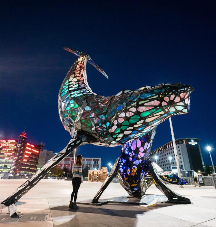 Art from Burning Man: Space Whale