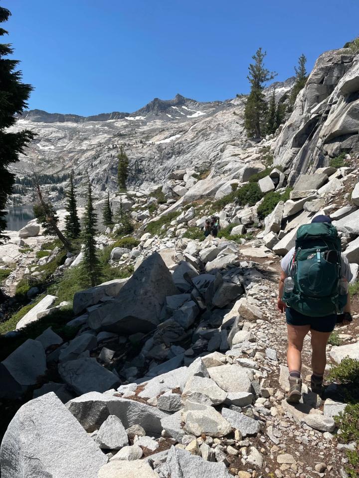 Hiking in Desolation Wilderness