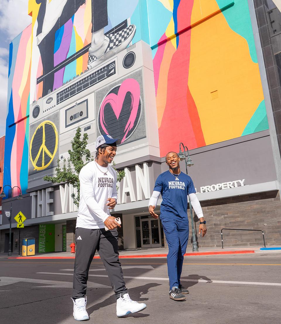 Charles Brown & Ky Woods - Nevada Wolf Pack Football