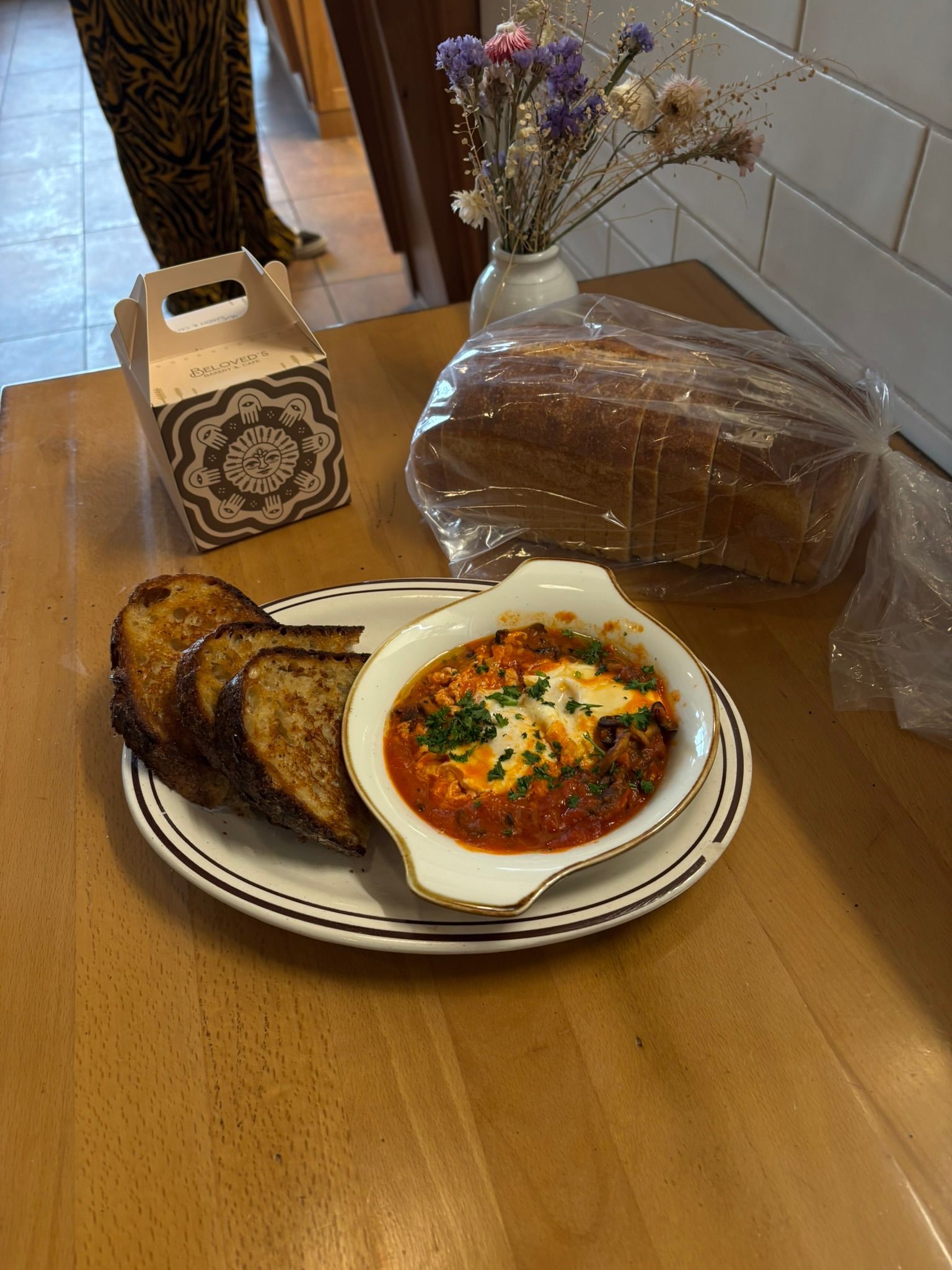 Breakfast at Beloved's Bakery and Cafe