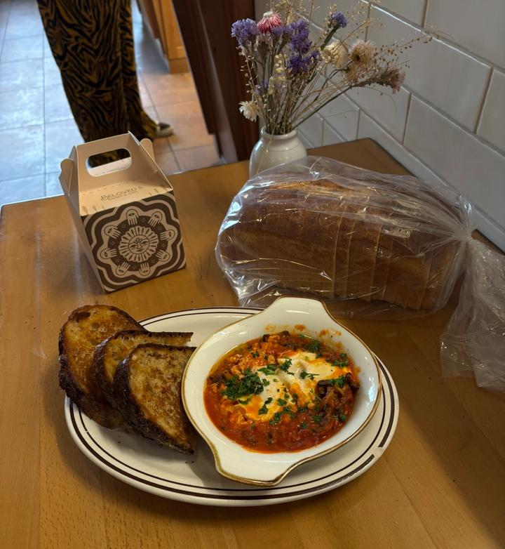 Breakfast at Beloved's Bakery and Cafe