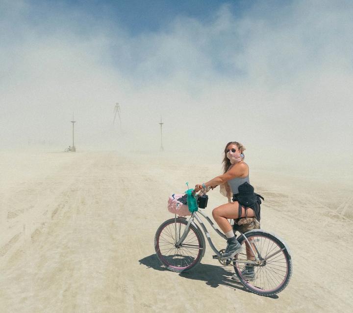 Kristie Boyd at Burning Man