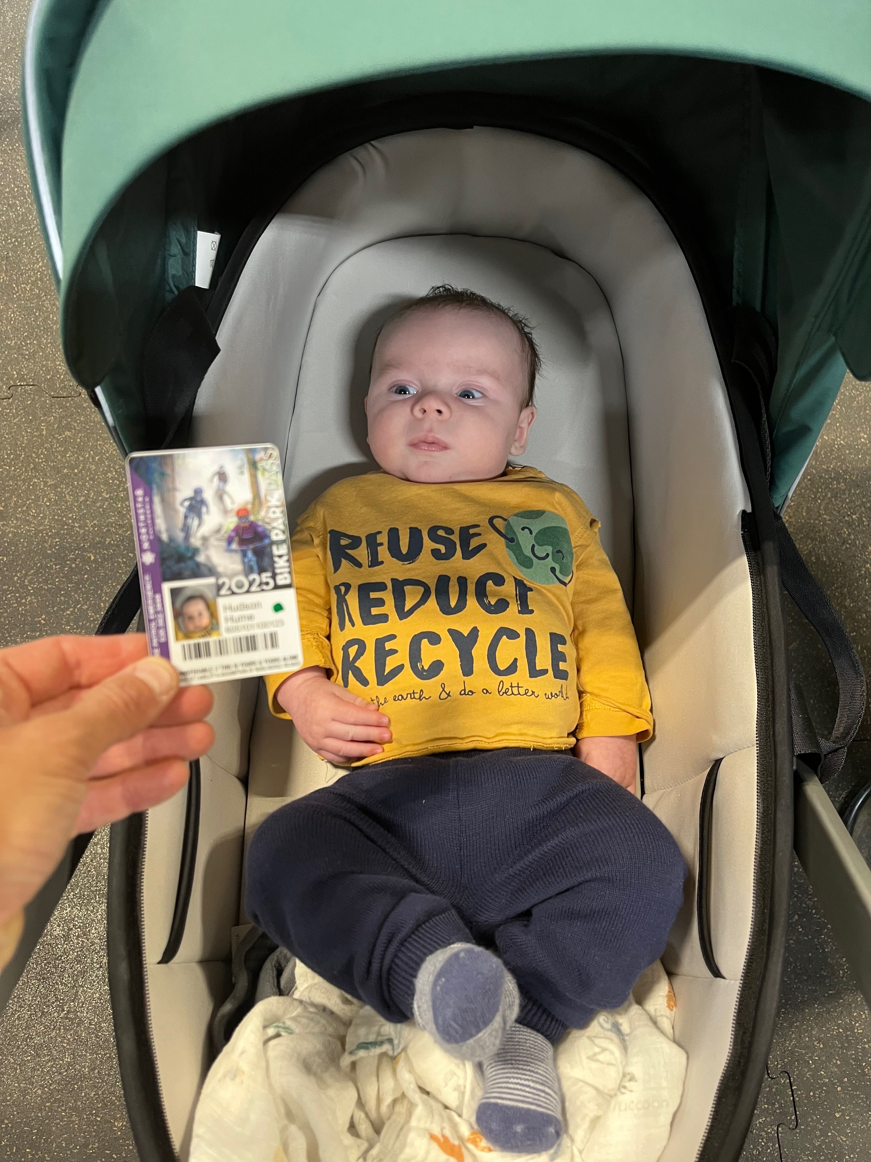 Children passes for mountain bike park