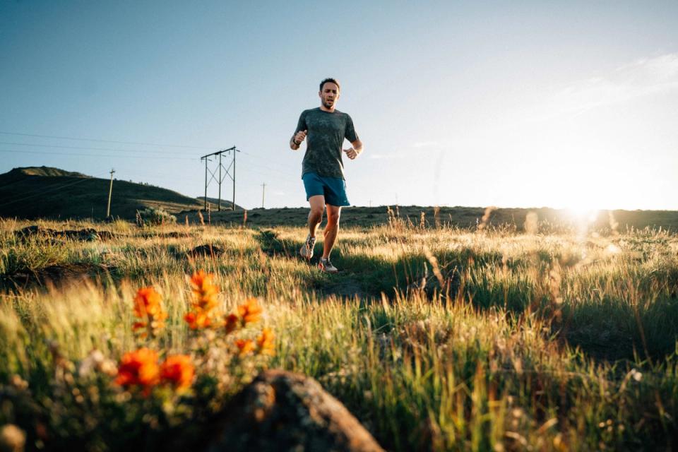 Jordan Drew trail running