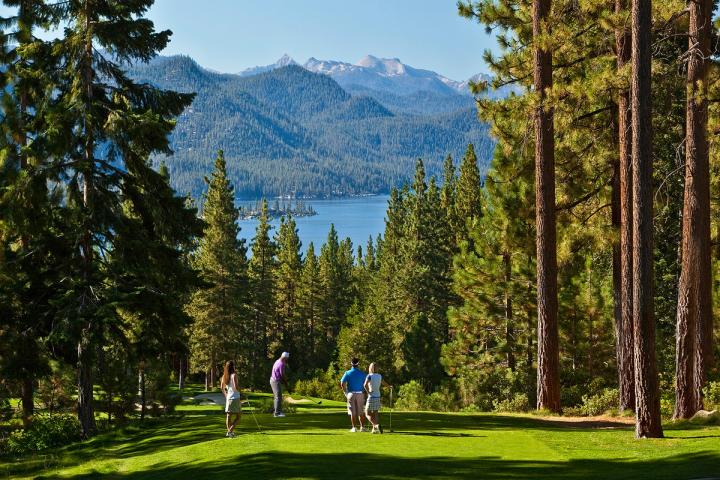 Golfing in Incline Village