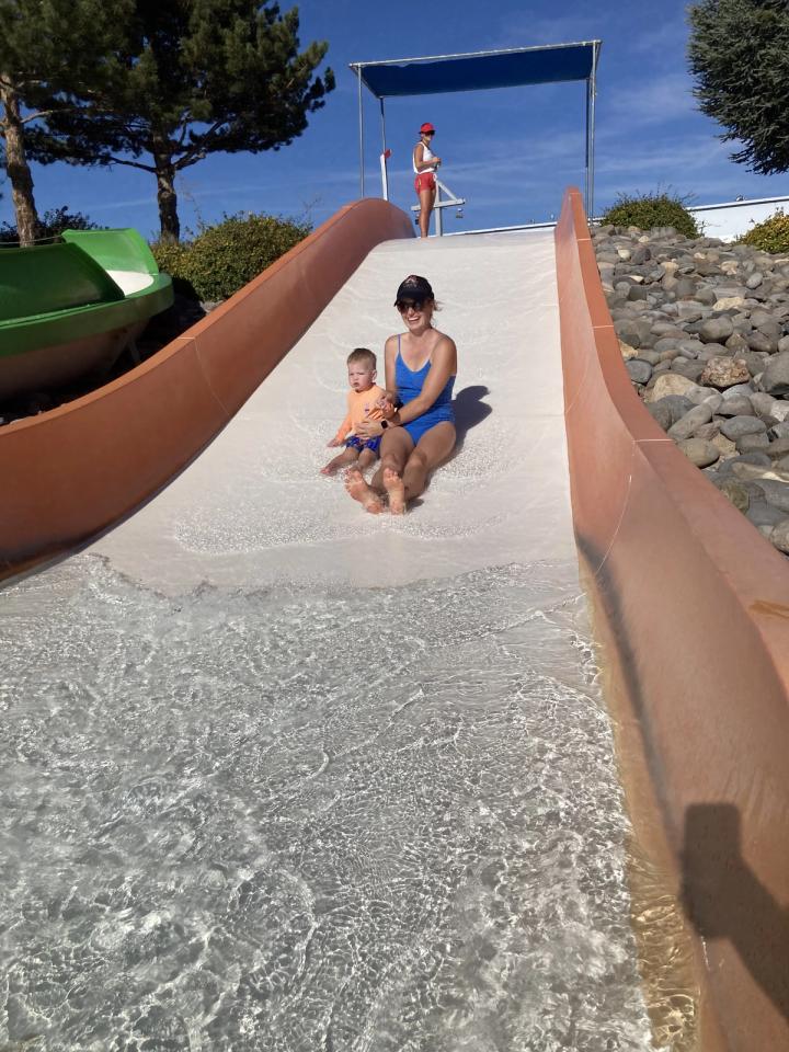 Family adventures at the Water Park at Wild Island