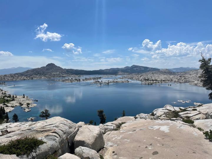 Lake Aloha in Desolation Wilderness