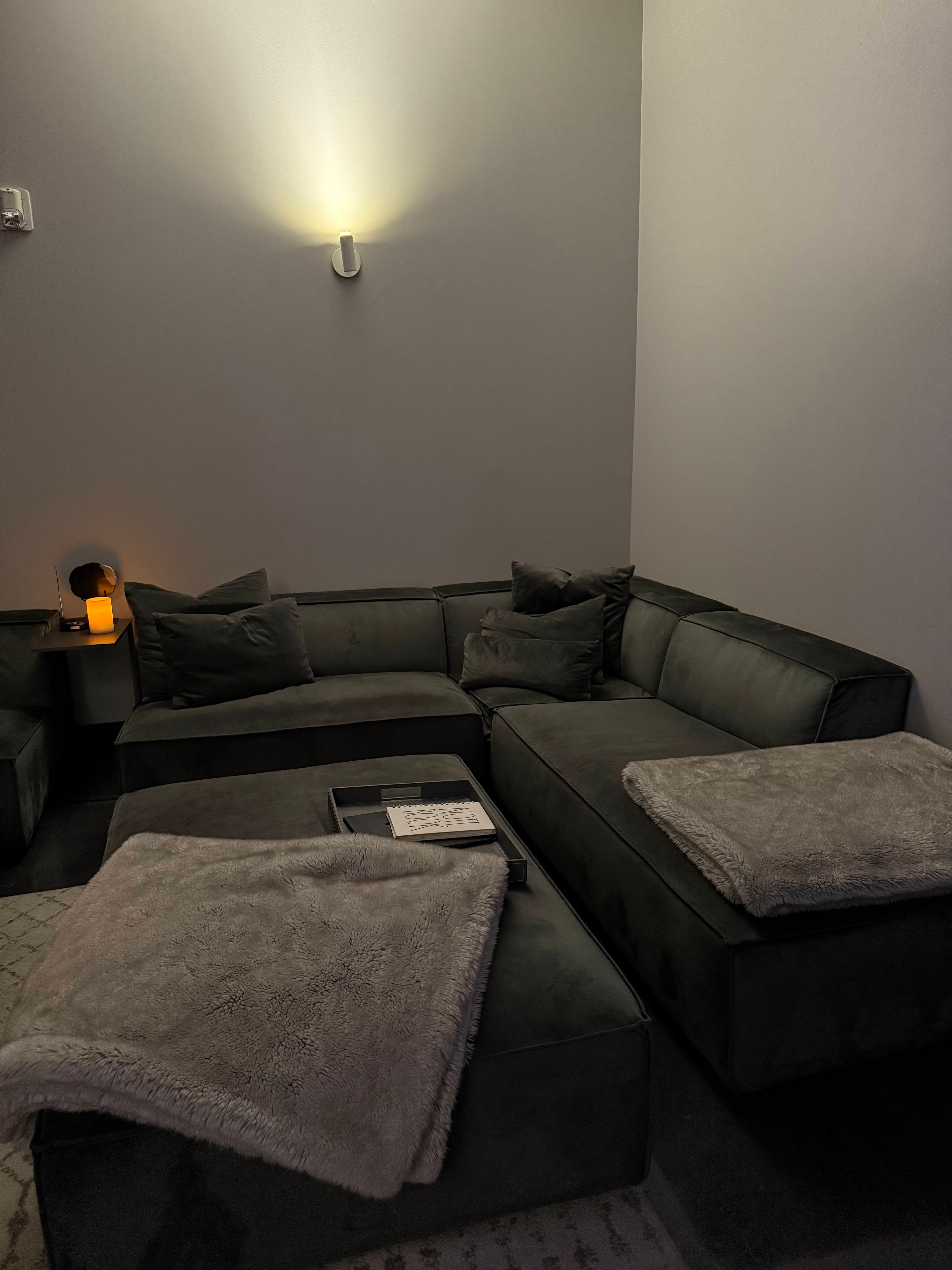 Lounge comfortably at The Refuge Spa at the Renaissance