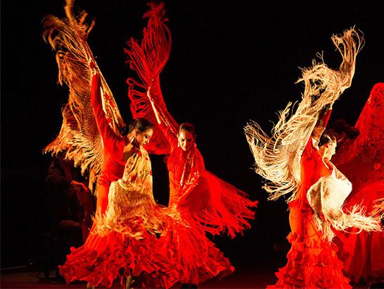 Dancers performing at Artown