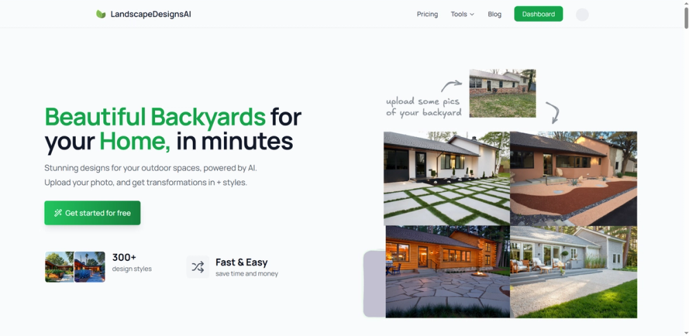 image of LandscapeDesignsAI