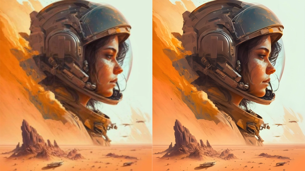 Screenshot of ImgUpscaler