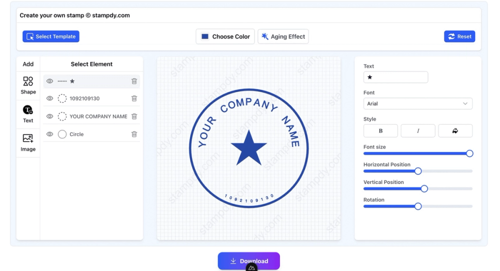 Screenshot of Stampdy