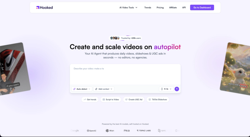 Screenshot of Hooked