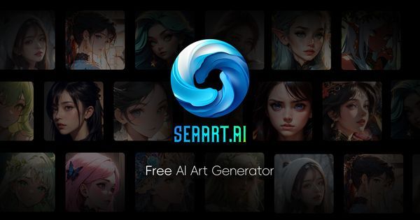 Screenshot of SeaArt AI