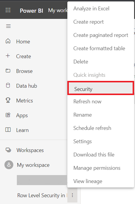 Model's security