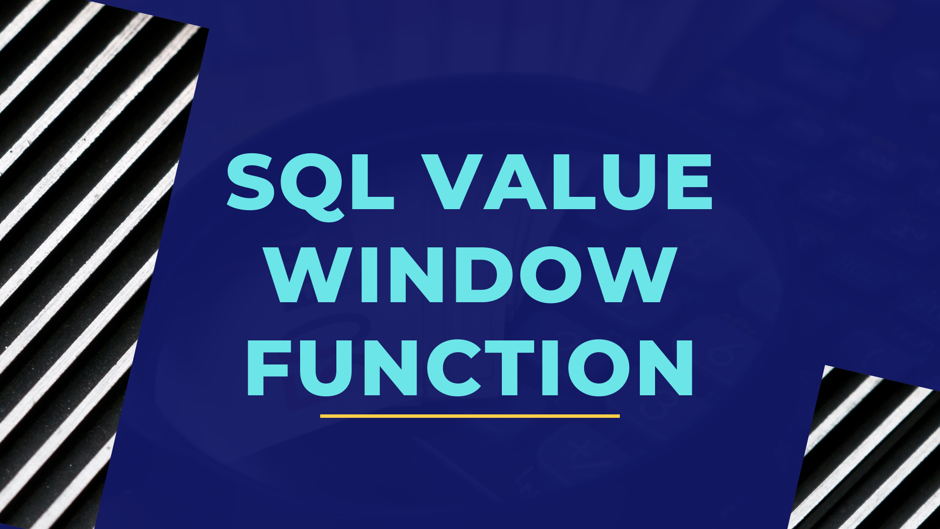 SQL Value Window Function